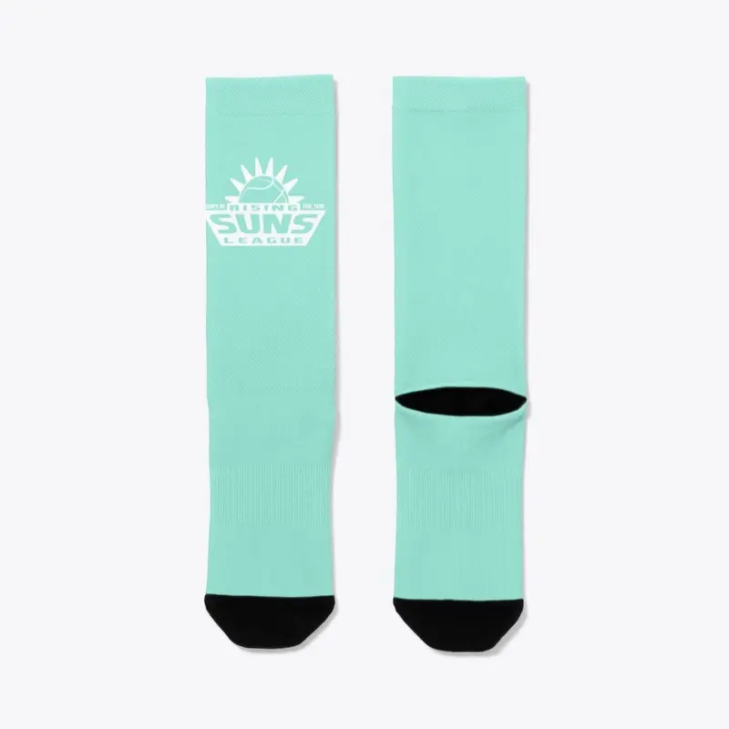 Rising Suns Logo Socks