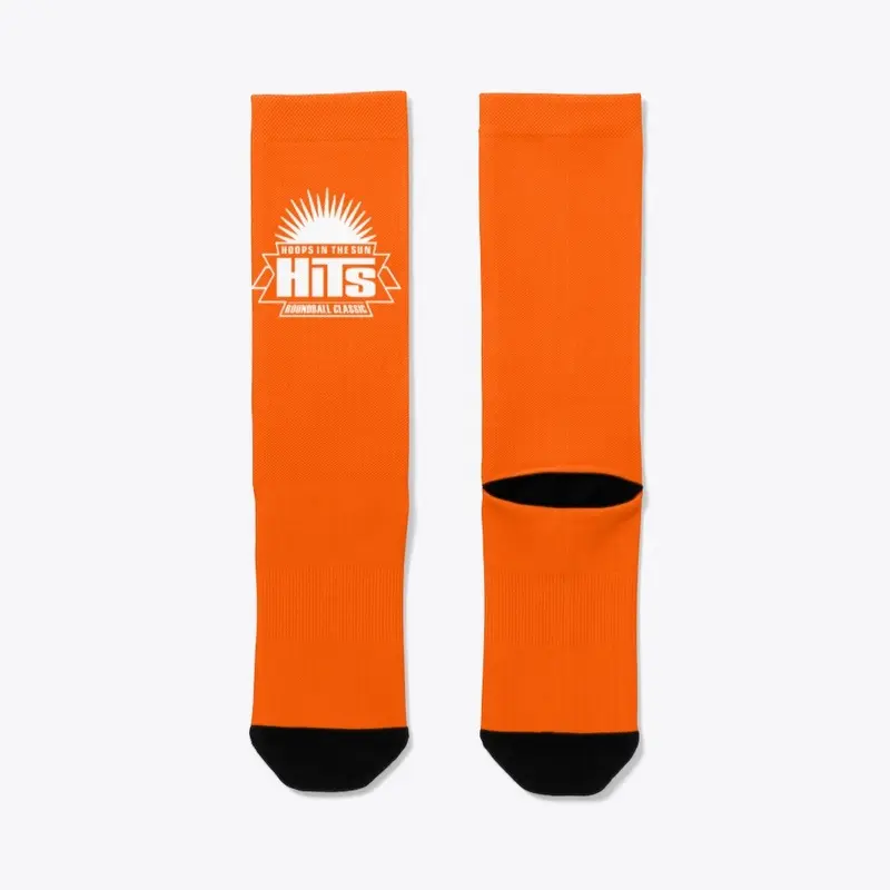 Hoops in the Sun Logo Socks